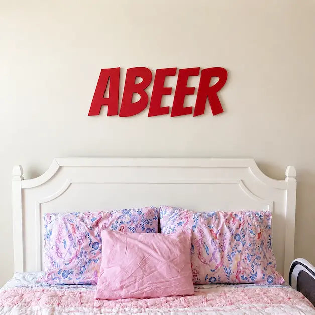 Personalized Kids Name Sign Acrylic