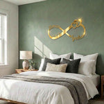 Custom Couple Infinity Sign Metal